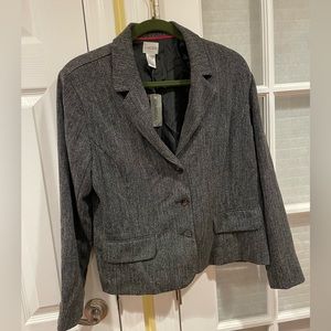 Chicos black & white Blazer jacket